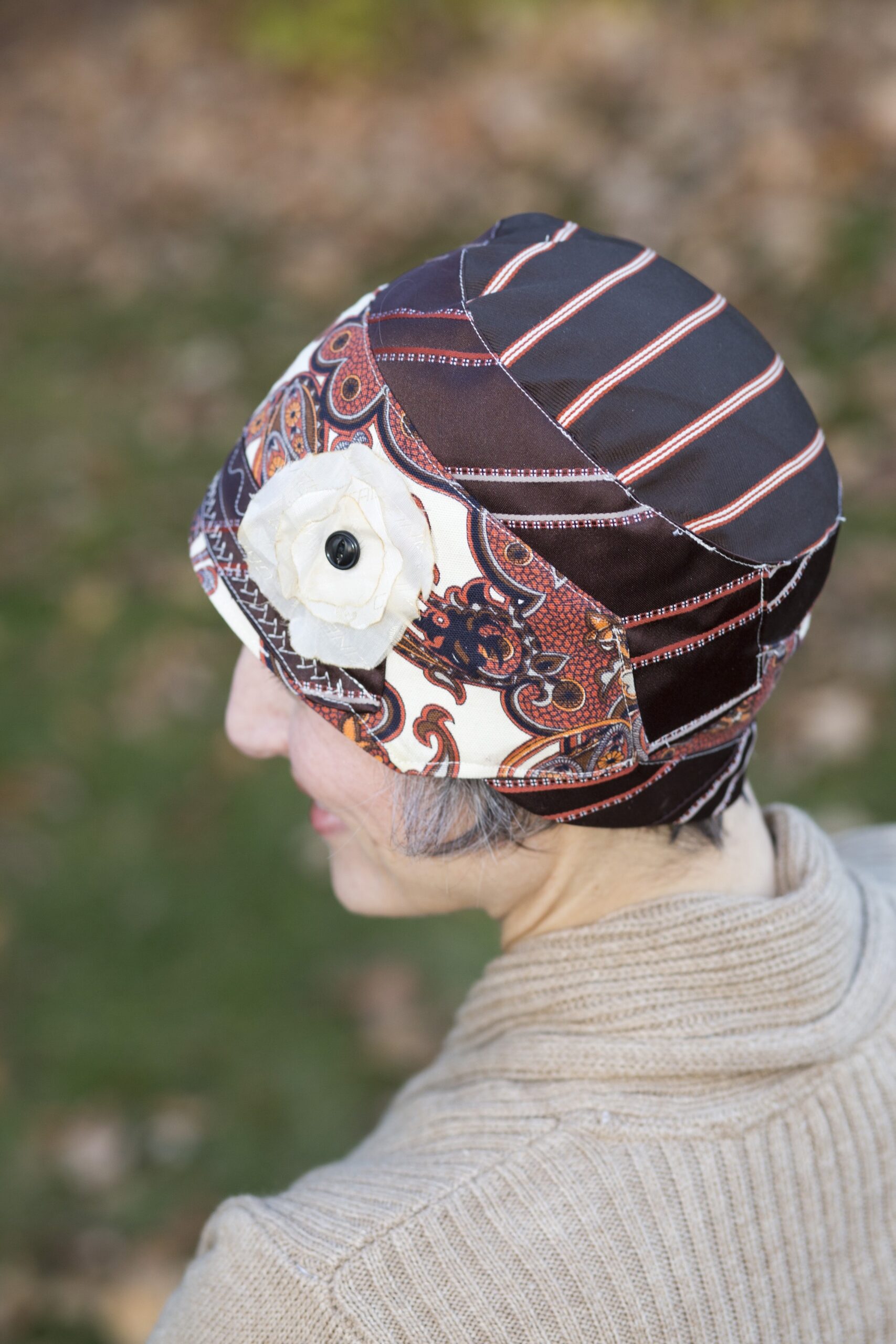 Necktie Cloche Hat PDF Pattern - Lulu Bea