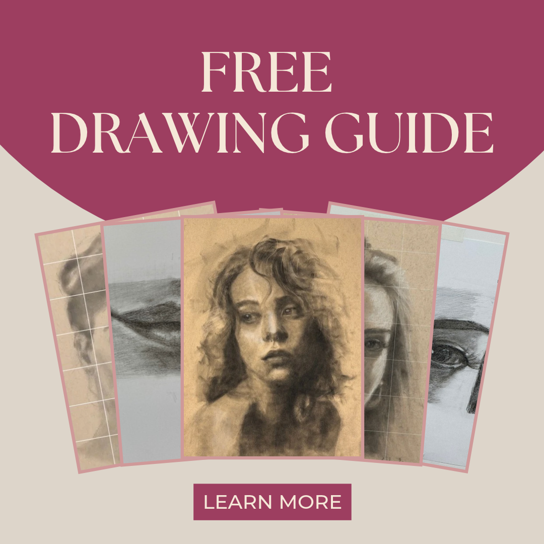 Free Portrait Drawing Guide by Lulu Bea